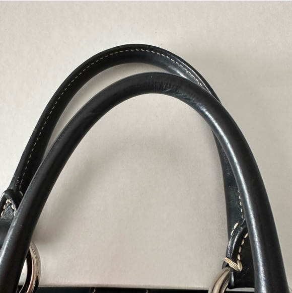 🍂🍁Marc Jacobs Black Venetia Satchel Bag - Picture 6 of 12